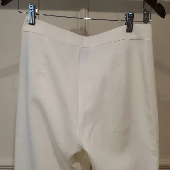 NWT Fabio Linen Mid-rise Snap Wide-leg Trousers By Yellow The Label  Size XS - Picture 10 of 12